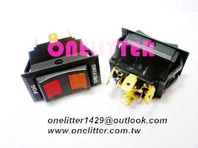 5200  車用帶燈 4P3段 12V/24V通用